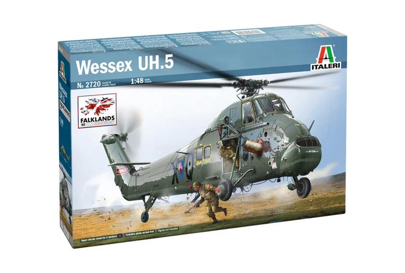 Italeri 1/48 UH-5 Wessex Helicopter Model Kit — official product photo 1