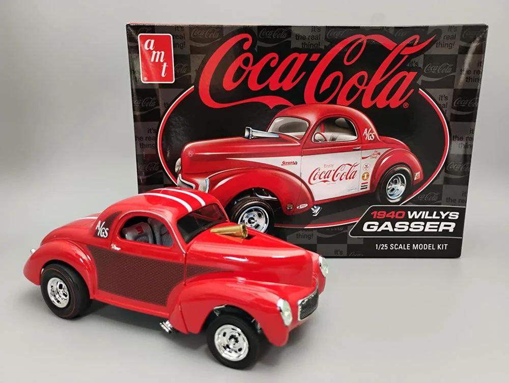 AMT 1/25 40willys Coupe Coke Race Team Model Kit — official product photo 2