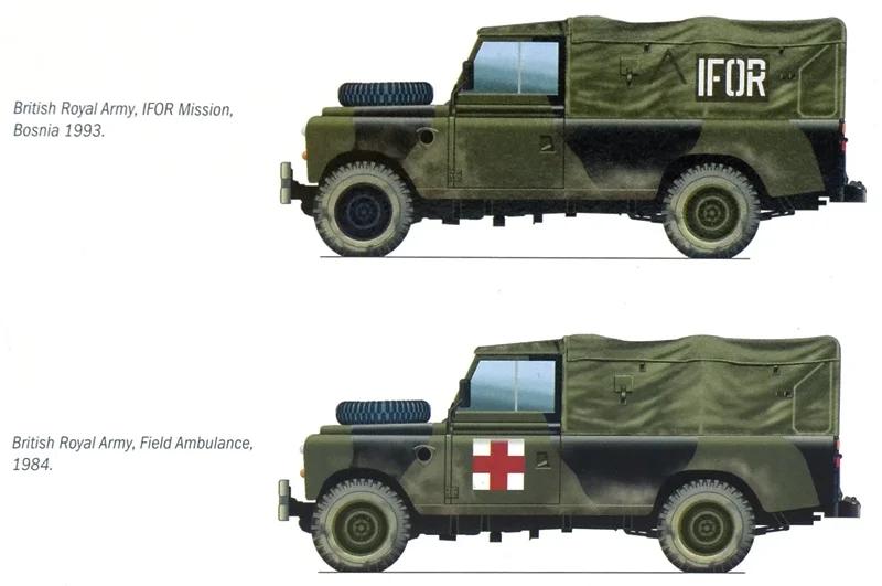 Italeri 1/35 Land Rover 109 Lwb Model Kit — official product photo 2
