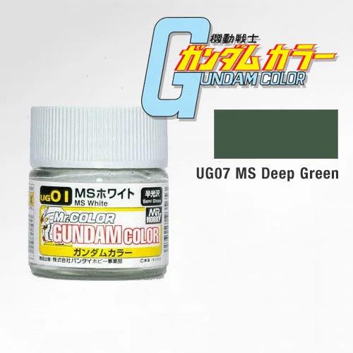 Mr. Hobby UG07 MS Deep Green Gundam Color 10ml — product photo