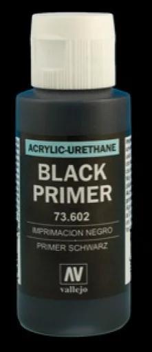 Vallejo Black Primer Acry-poly 60ml 6p