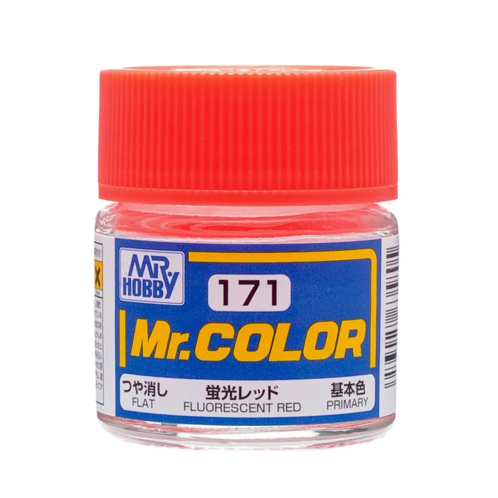 Mr. Hobby Mr. Color Fluorescent Red (C171) 10 ml — official product photo 1