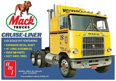 AMT 1/25 Mack Cruise-liner Semi Model Kit — box art