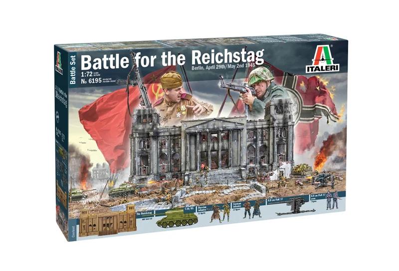 Italeri 1/72 Berlin 1945 Reichstag Conquest Model Kit — official product photo 1