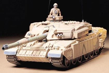 Tamiya 1/35 British Mbt Challenger Model Kit — box art