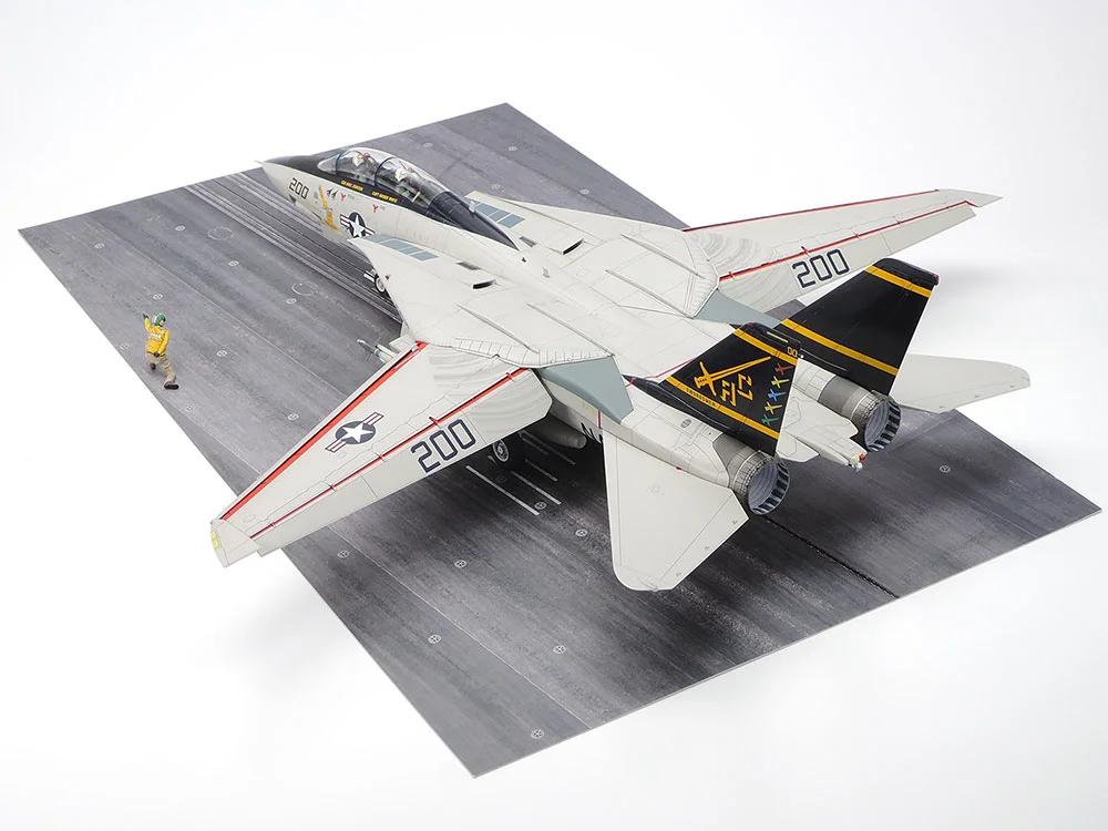 Tamiya 1/48 F-14A Grumman Tomcat Carrier Based Model Kit — official product photo 2