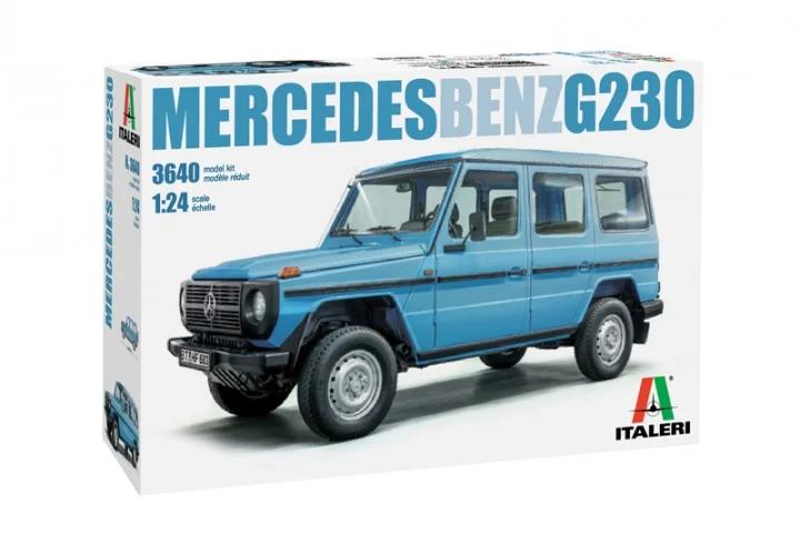 Italeri 1/24 Mercedes-benz G 230 Model Kit — box art