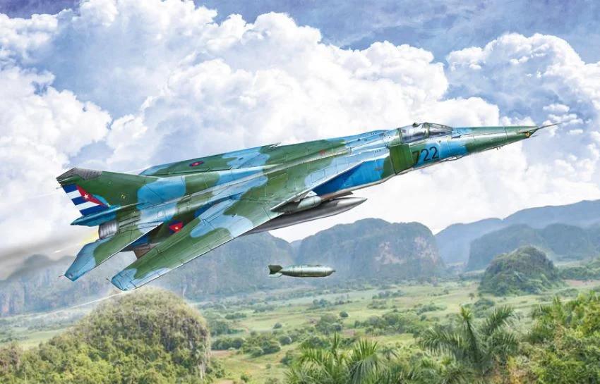 Italeri 1/48 Mig-27 Mig-23bn Flogger Model Kit — box art