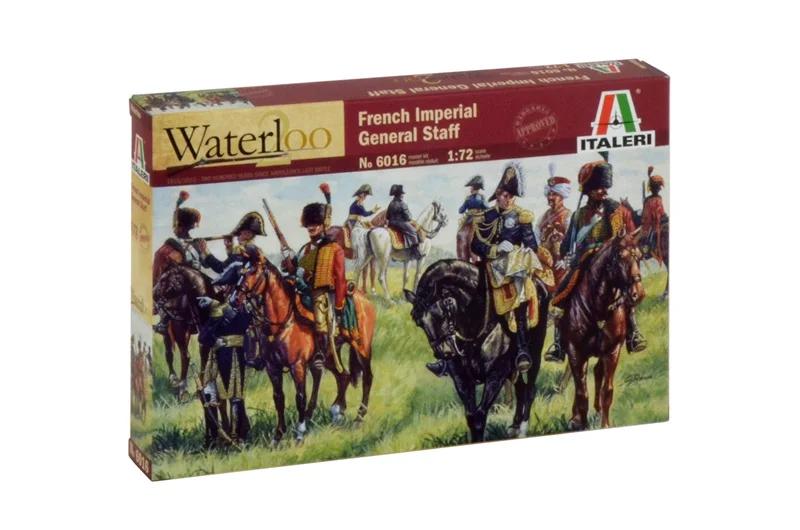 Italeri 1/72 Nw French Imperial Staff Model Kit — official product photo 1