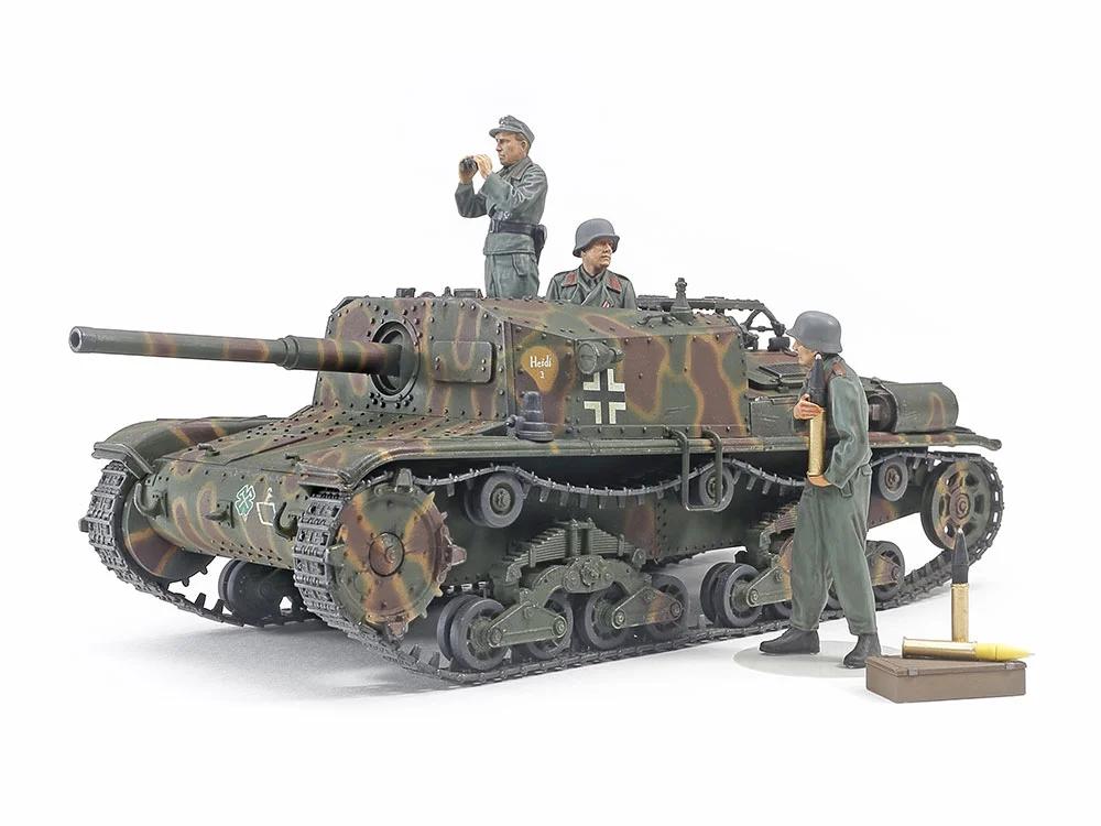 Tamiya Semovente M42 Da75 34 German Army Model Kit — official product photo 2