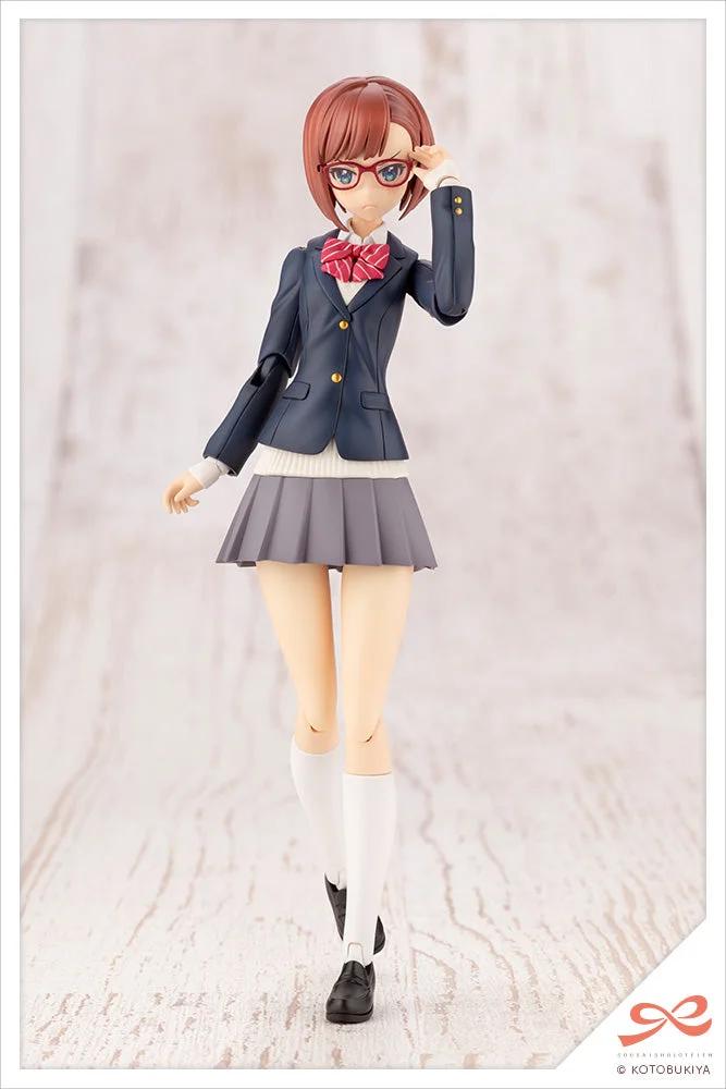 Kotobukiya Koyomi Takanashi【Ryobu High School Winter Clothes】 1/10 Scale Model Kit (JK002) — official product photo 1