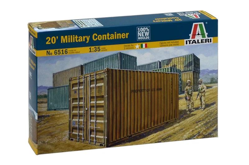 Italeri 1/35 20 Military Container Model Kit — official product photo 1
