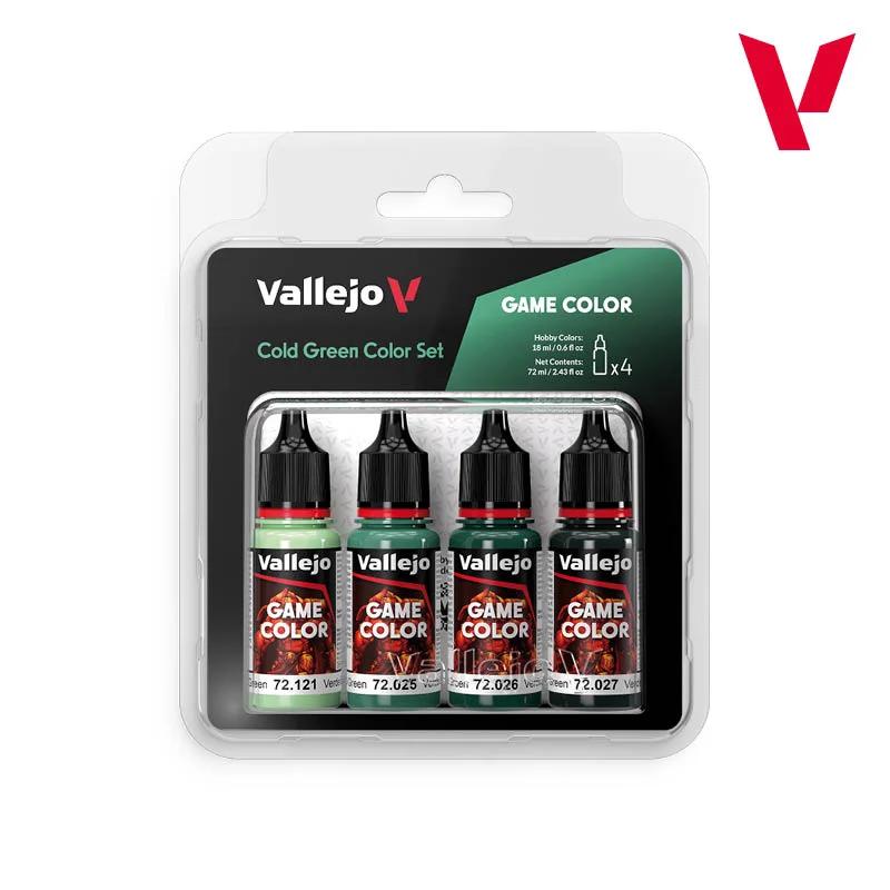 Vallejo Game Color Cold Green Color Set 4pk — product photo