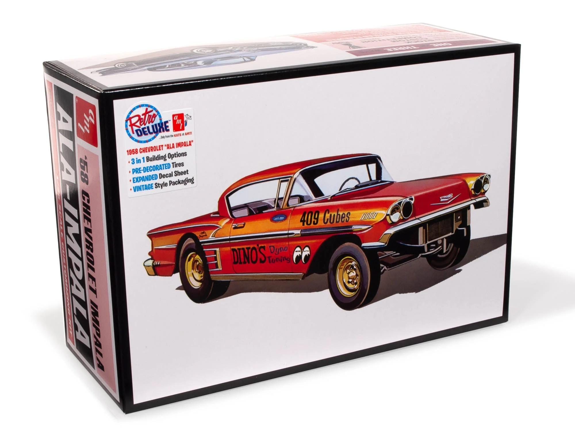 AMT 1/25 58 Chevy Impala Hardtop Ala Impala Model Kit — official product photo 1