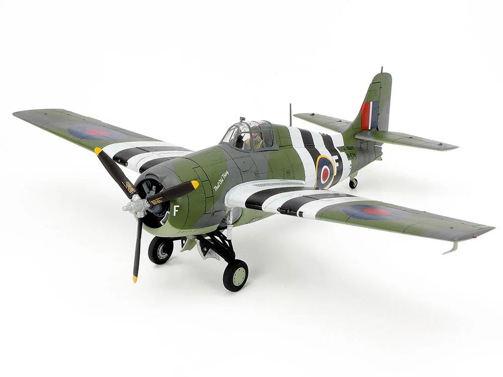 Tamiya 1/48 FM-1 Grumman Wildcat Martlet MK V Model Kit — official product photo 1