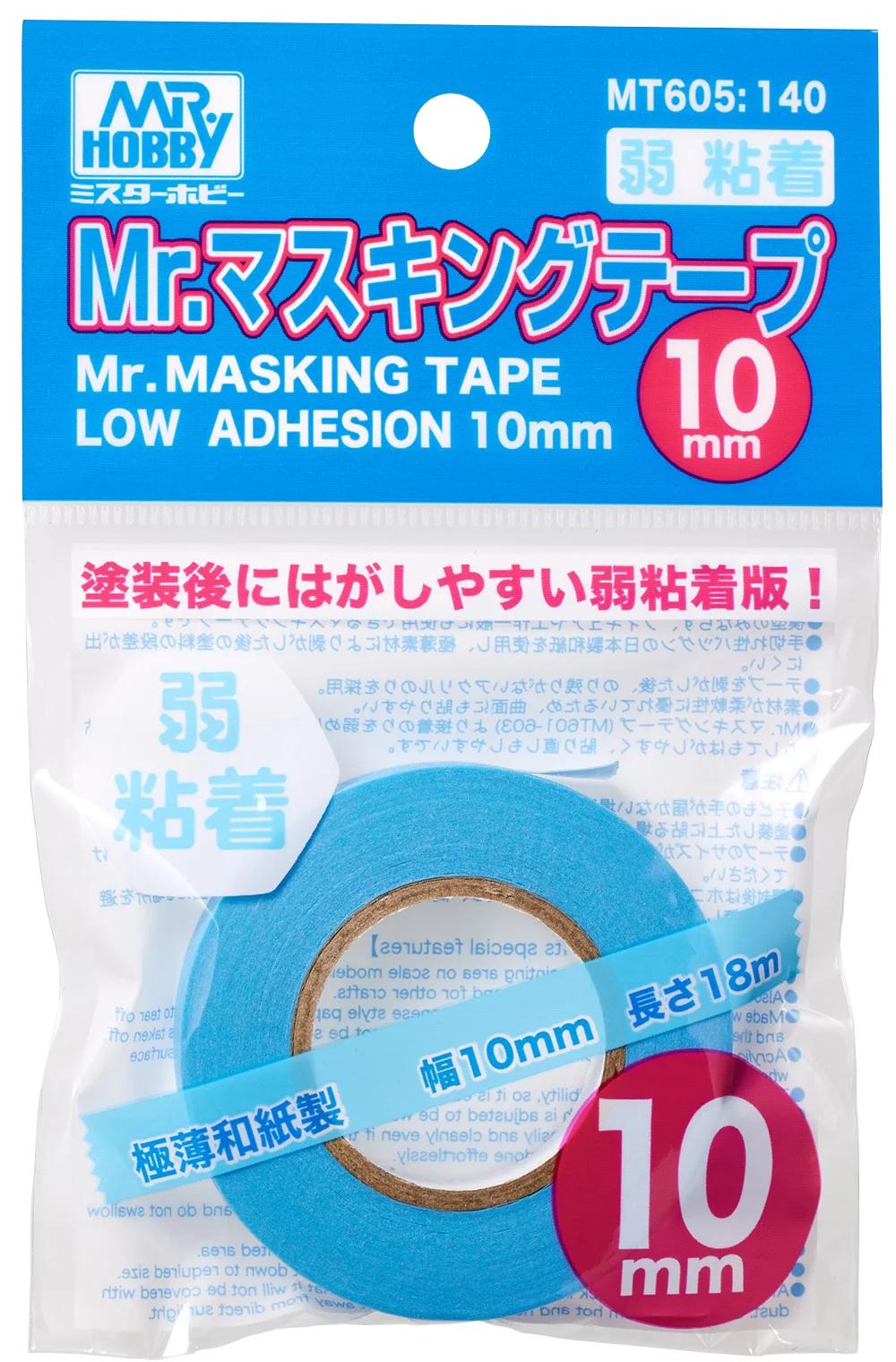 Mr. Hobby Mr. Masking Tape Low Adhesion 10 mm (MT605) — official product photo 1