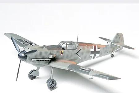 Tamiya 1/48 Bf-109e-3 Messerschmitt Model Kit — box art