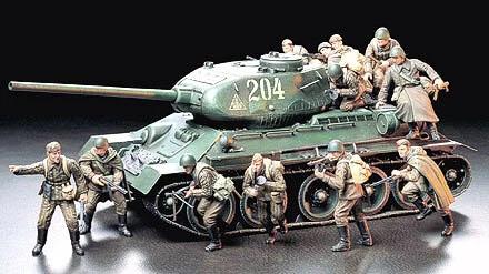 Tamiya 1/35 Russian Assault Infantry Model Kit — box art