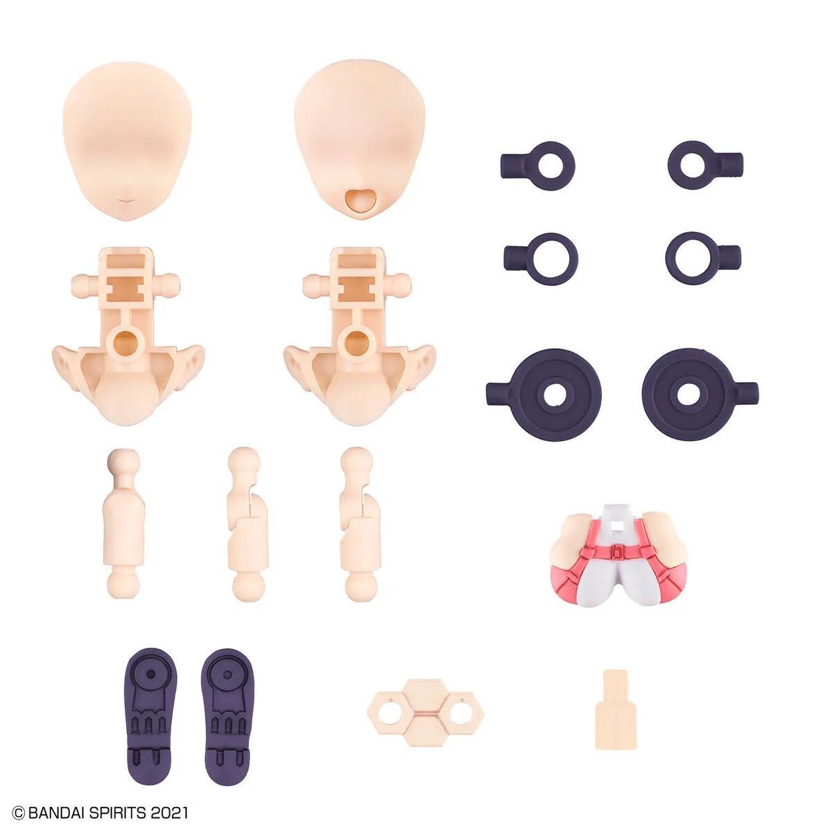 Bandai 1/144 30MS Option Parts Set 12 Reaper Costume Model Kit — official product photo 1
