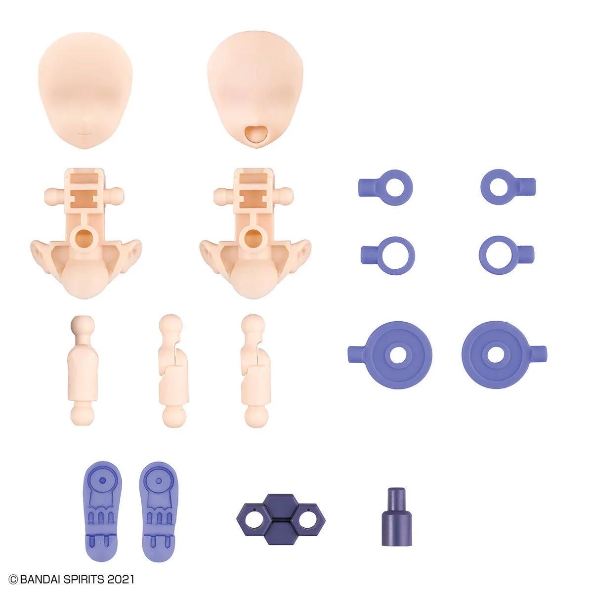 Bandai 1/144 30MS Option Parts Set 11 Fang Costume Model Kit — official product photo 2