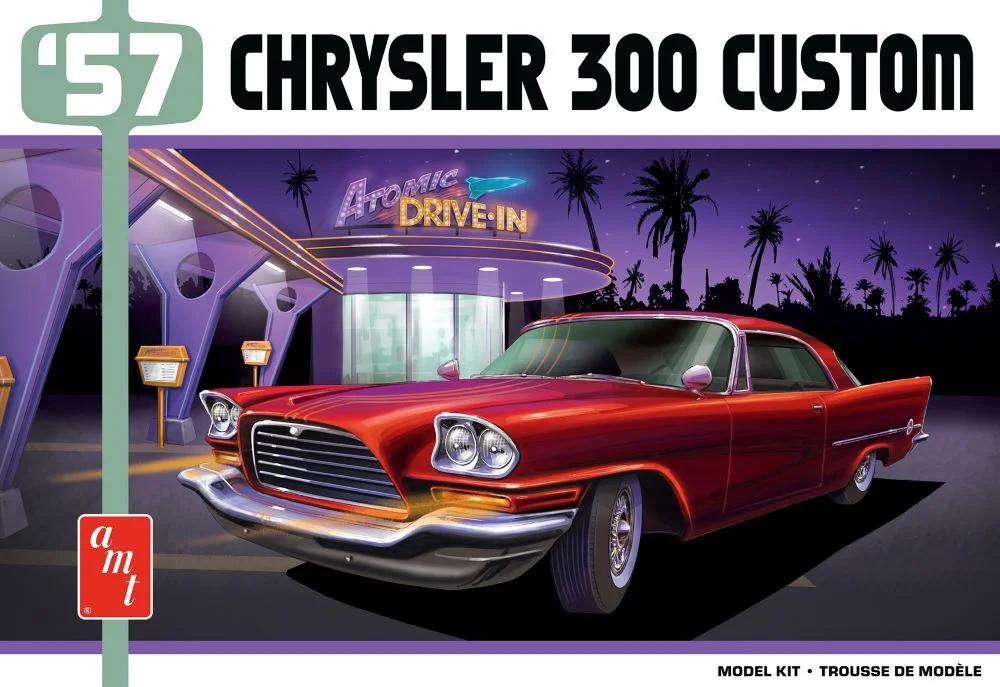 AMT 1/25 57 Chrysler 300 Custom Model Kit — box art