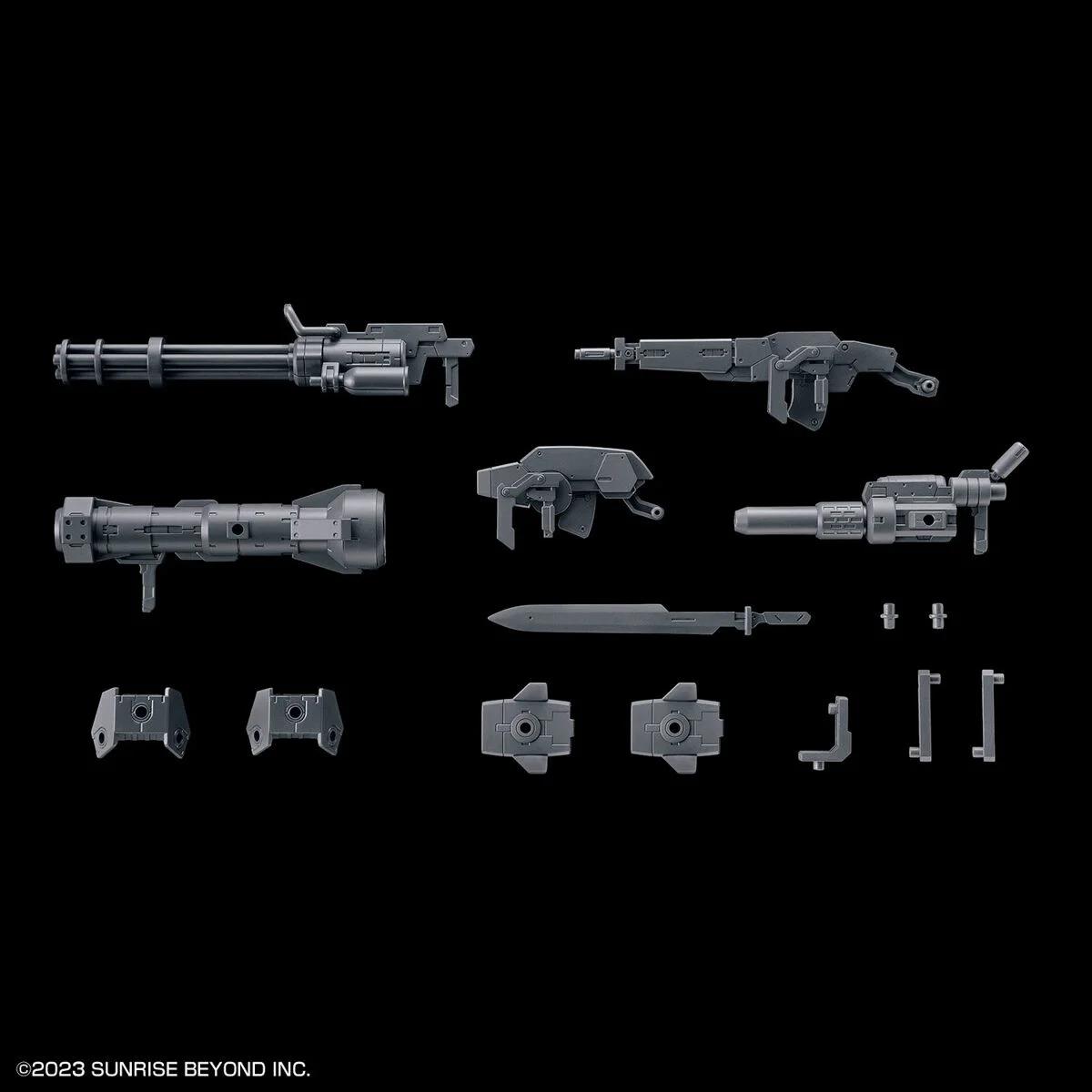 Bandai 1/72 HG Amain Warrior Borderline Weapon7 Model Kit — official product photo 1