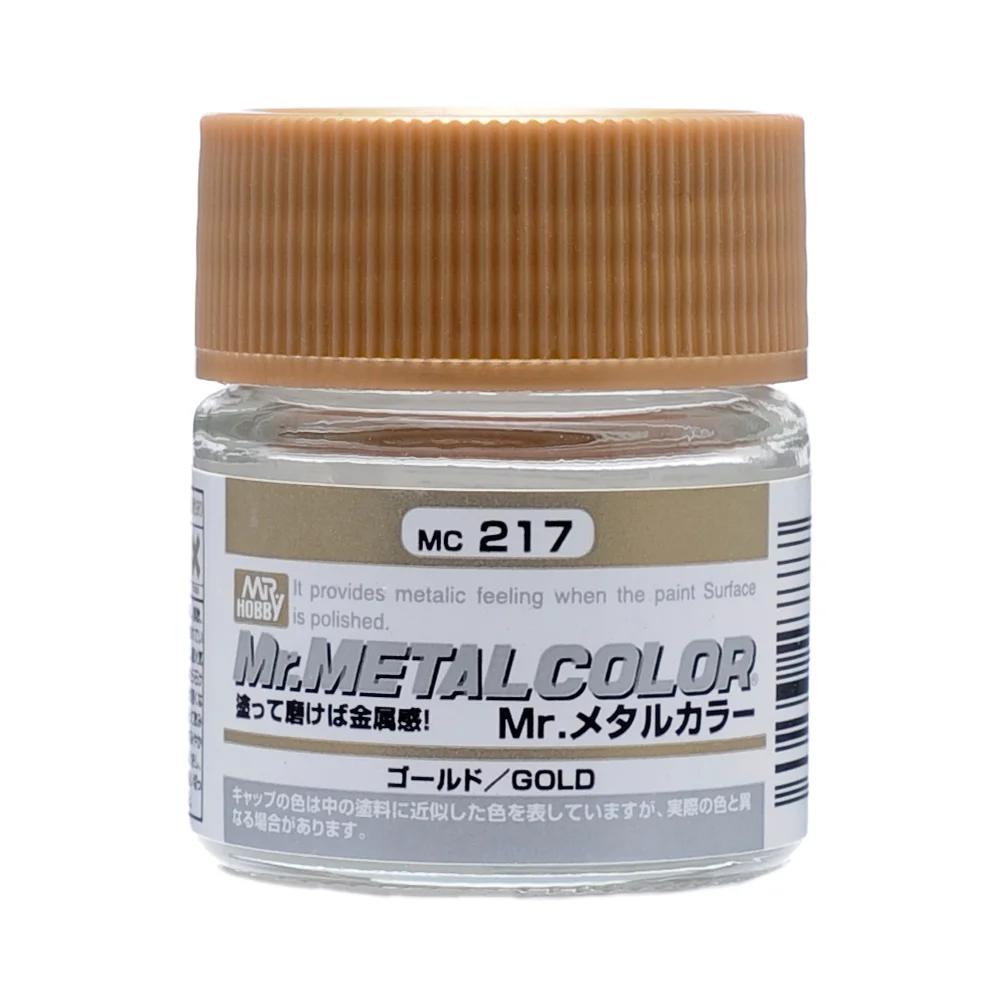 Mr. Hobby Mr. Metal Color Gold (MC217) 10 ml — official product photo 1