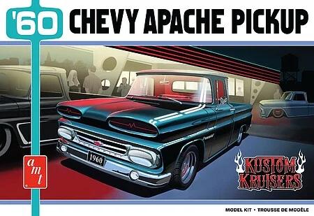AMT 1/25 60 Chevy Apache Pickup Street Model Kit — box art