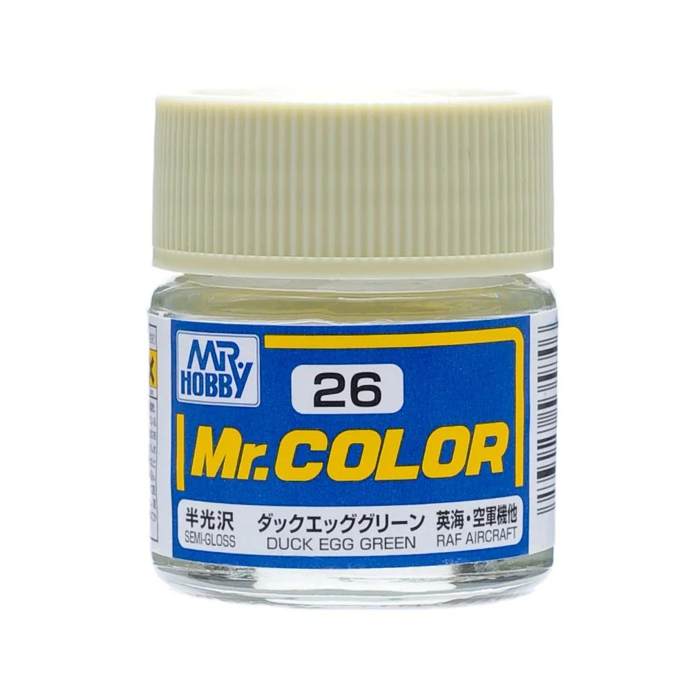 Mr. Hobby Mr. Color Dark Egg Green (C26) 10 ml — official product photo 1