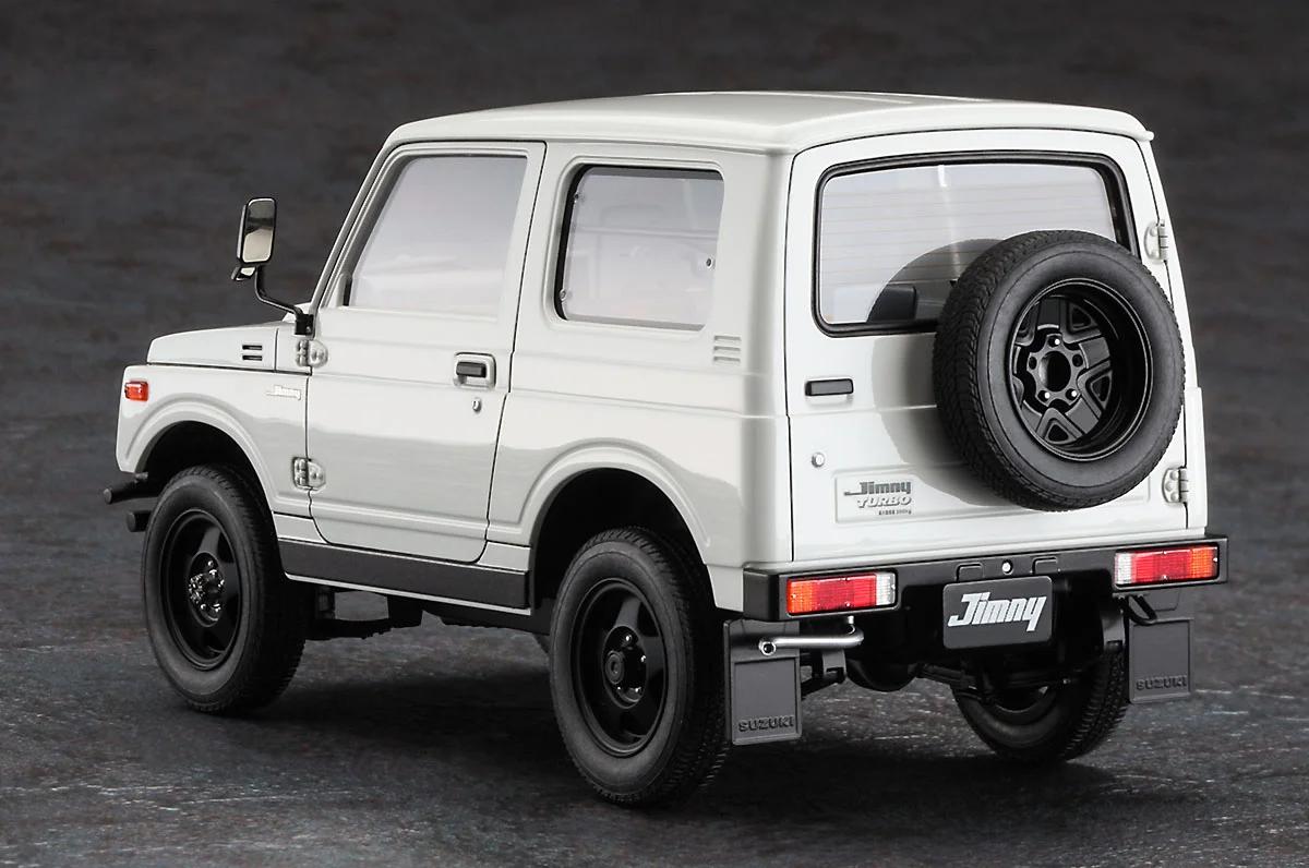 Hasegawa 1/24 Suzuki Jimny W Grill Guard Model Kit — official product photo 2