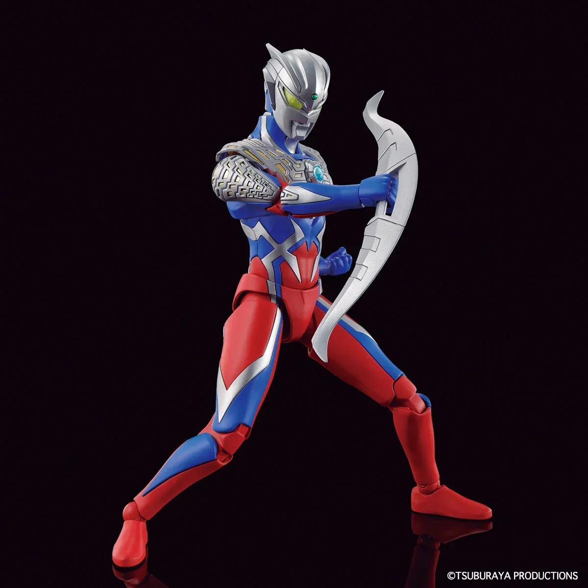 Bandai Ultraman Zero Fig-rise Std Model Kit — official product photo 3