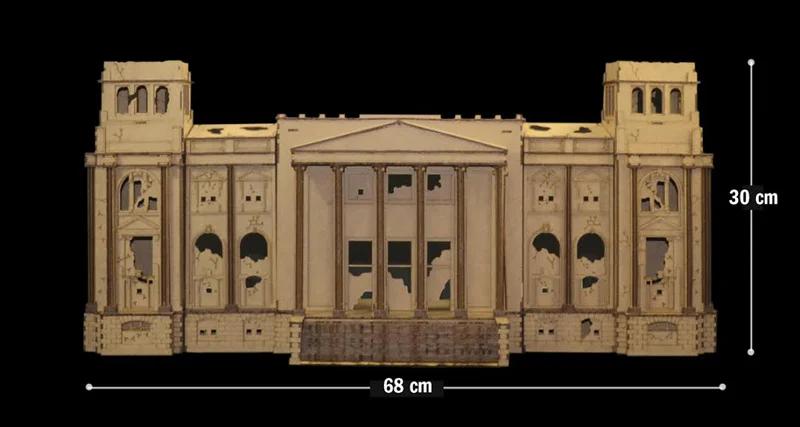 Italeri 1/72 Berlin 1945 Reichstag Conquest Model Kit — official product photo 4