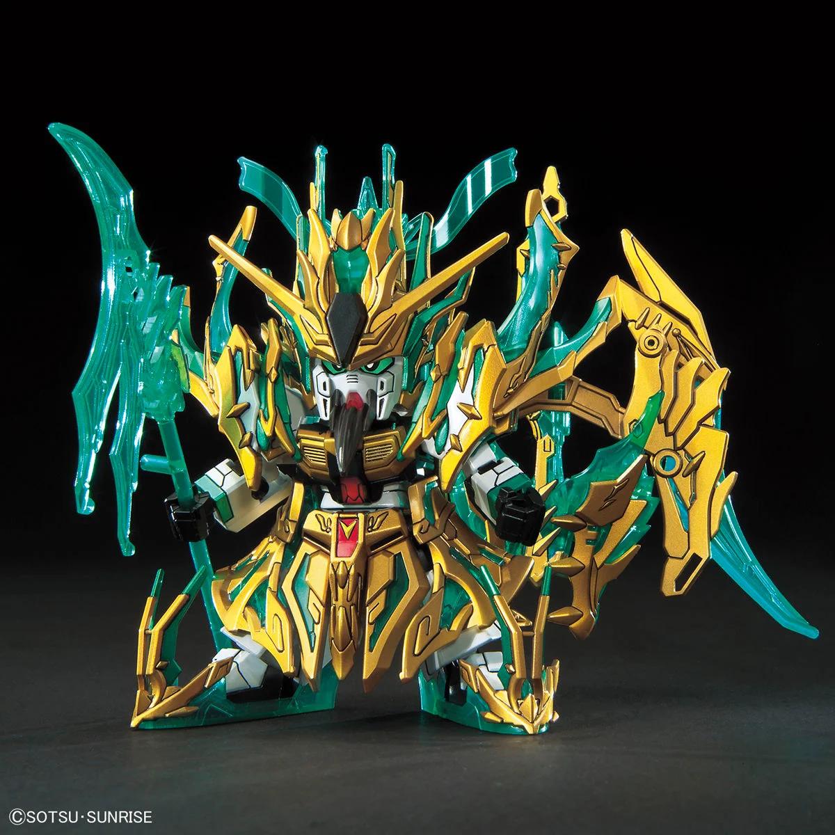 Bandai SD Wu Sheng Guan Yu Yun Chang Nu Model Kit — official product photo 1
