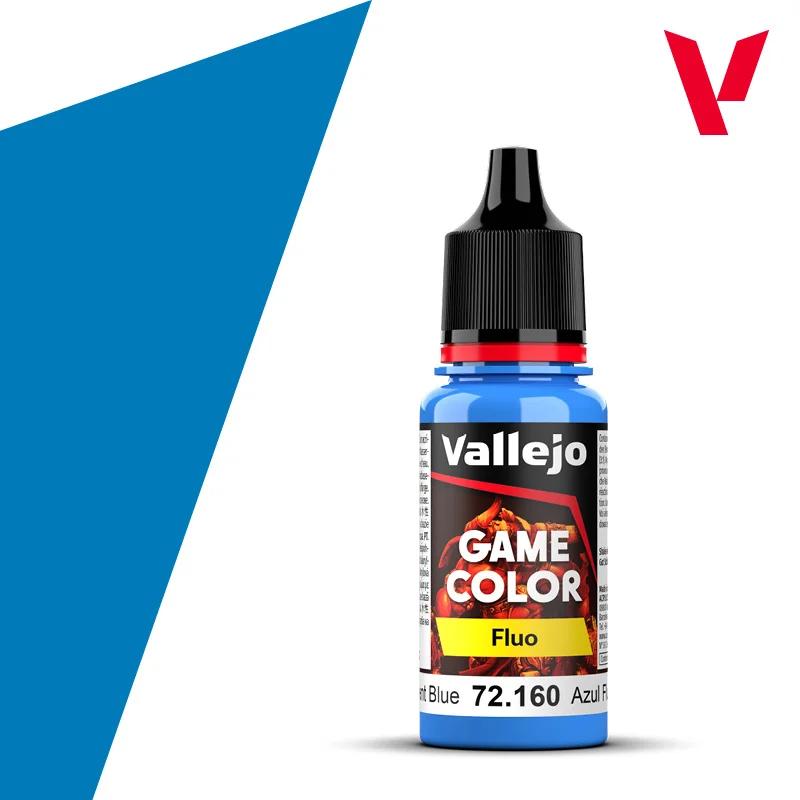 Vallejo Game Color Fluorescent Blue 6pk — product photo