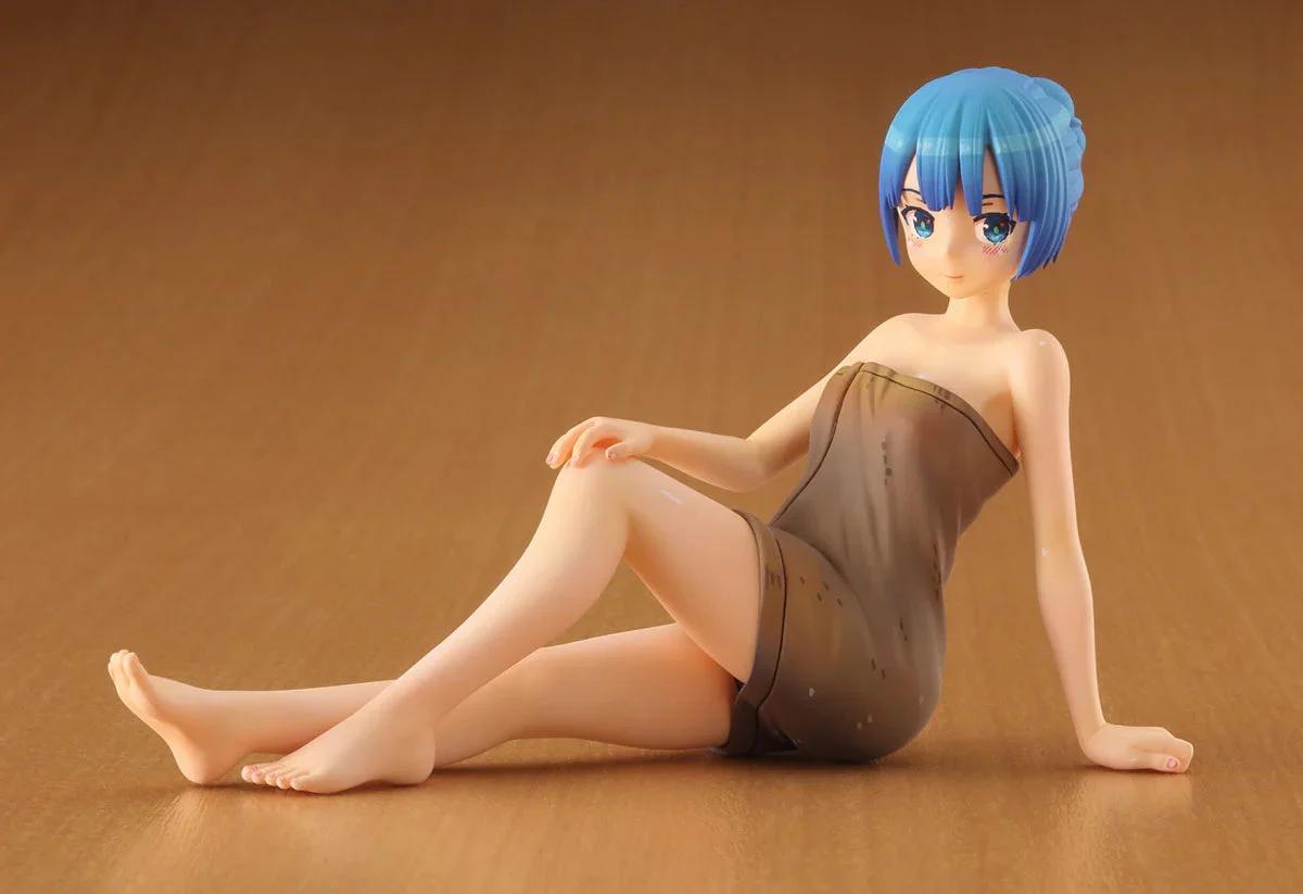 Hasegawa 1/12 12 Egg Girls 30 Sara Mayuki Sauna Model Kit — official product photo 2