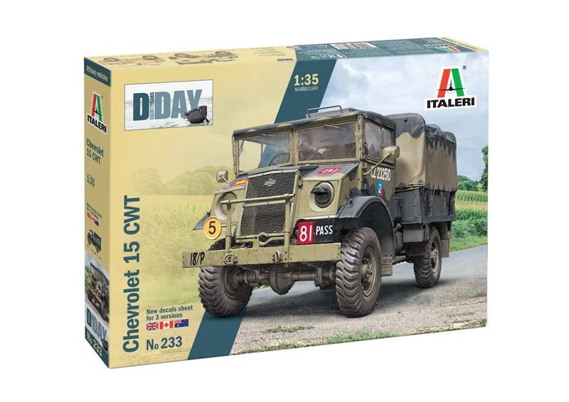 Italeri 1/35 Chevrolet 15 Cwt Model Kit — official product photo 2