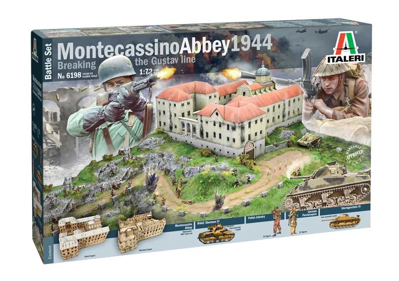 Italeri 1/72 Montecassino 1944 Gustav Line Model Kit — official product photo 1