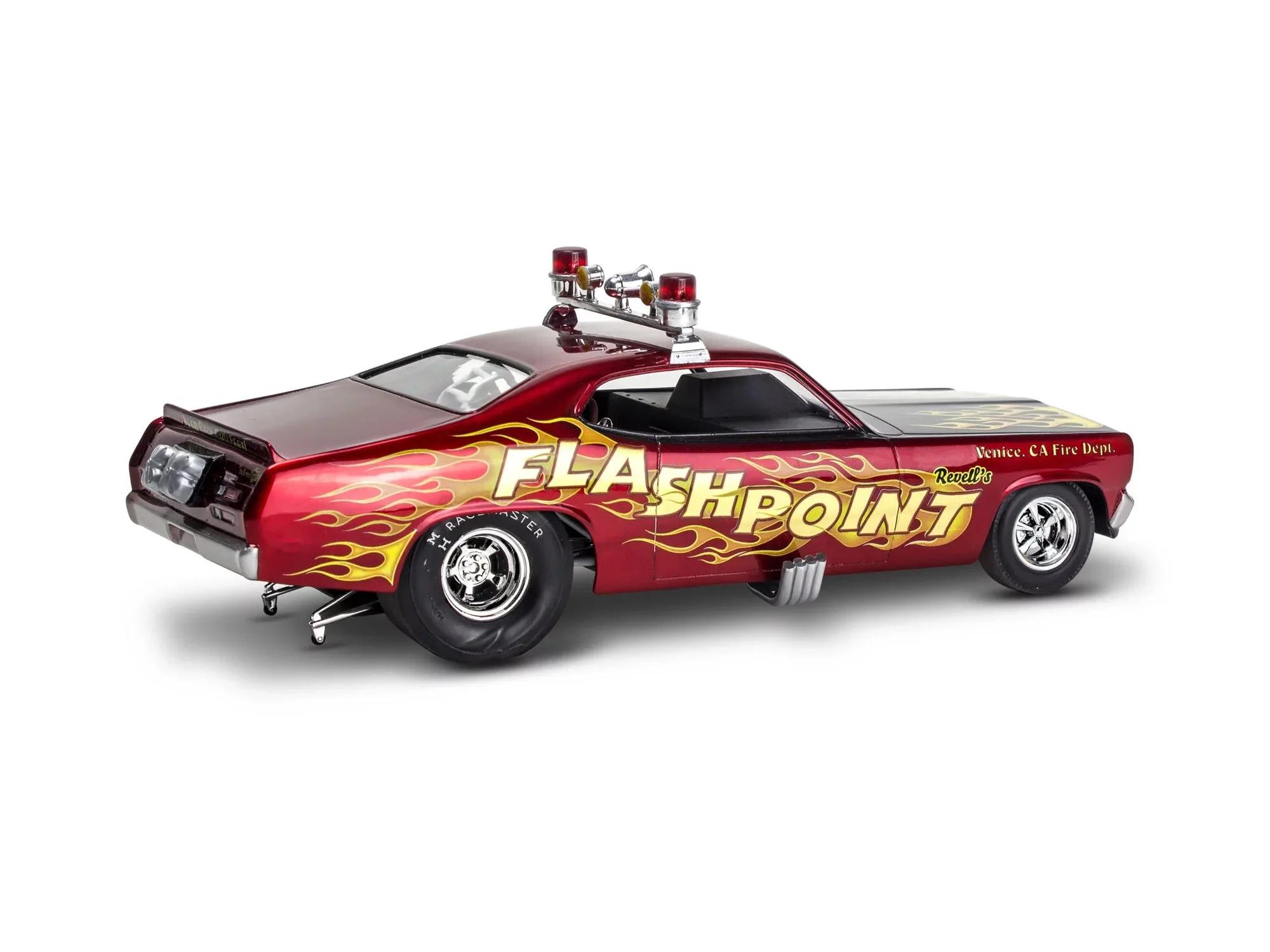 Revell 1/24 70 Plymouth Duster Funny Car Model Kit — official product photo 3