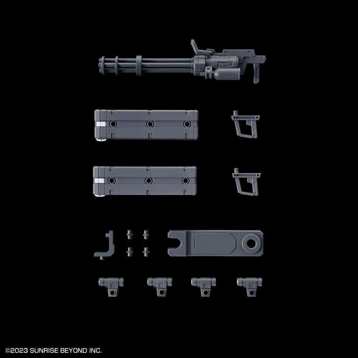 Bandai 1/144 HG Amain Warrior At Borderline Weaponset Model Kit — official product photo 5