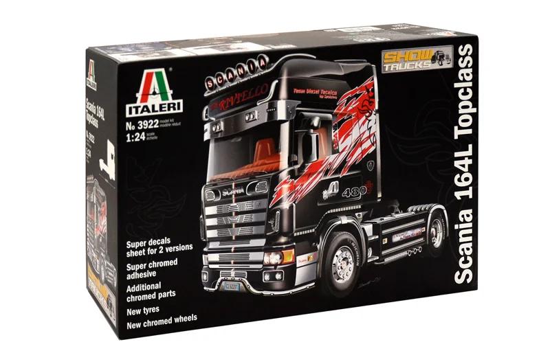 Italeri 1/24 Scania 164l Topclass Model Kit — official product photo 1