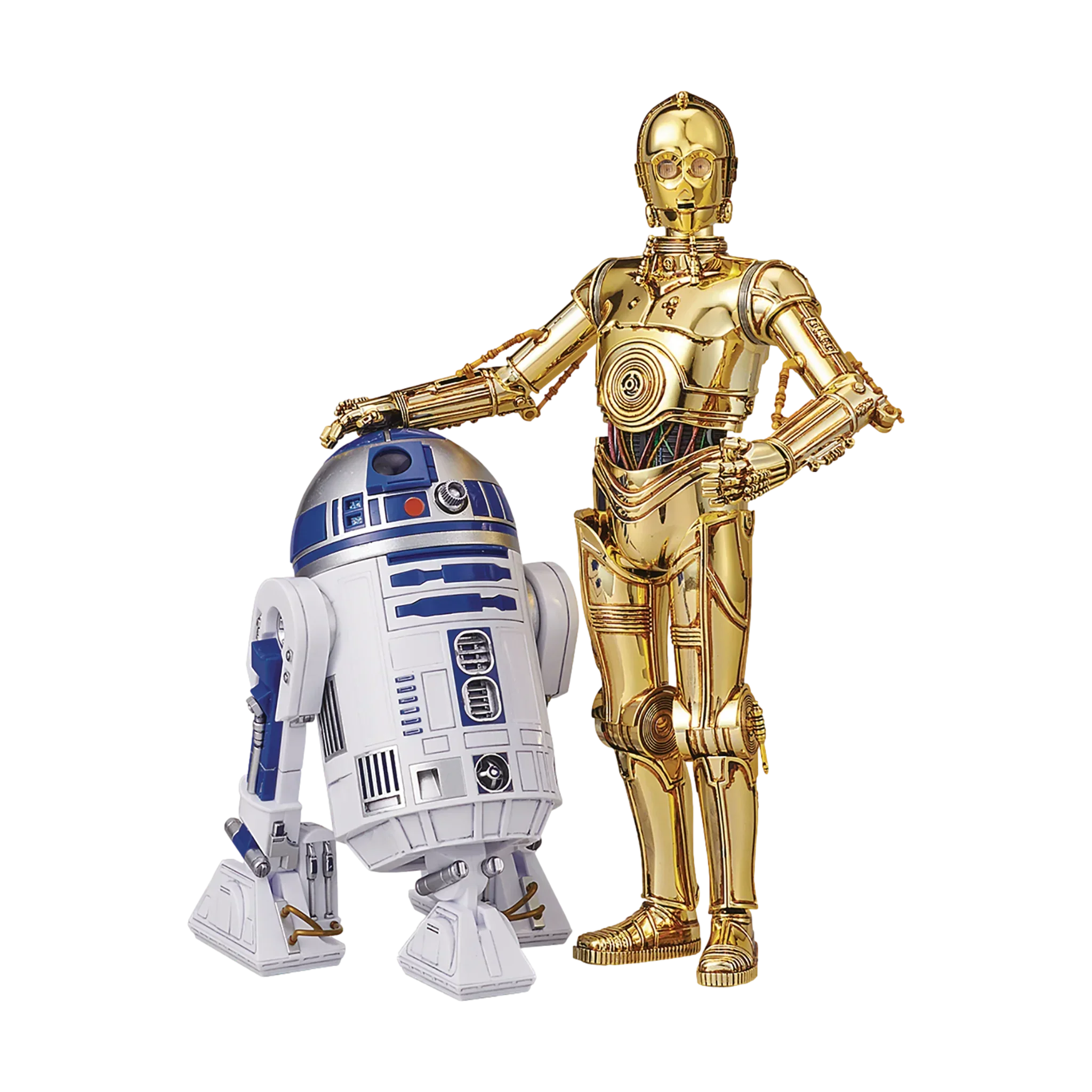 Bandai C-3PO R2-d2 Star Wars Model Kit — official product photo 1