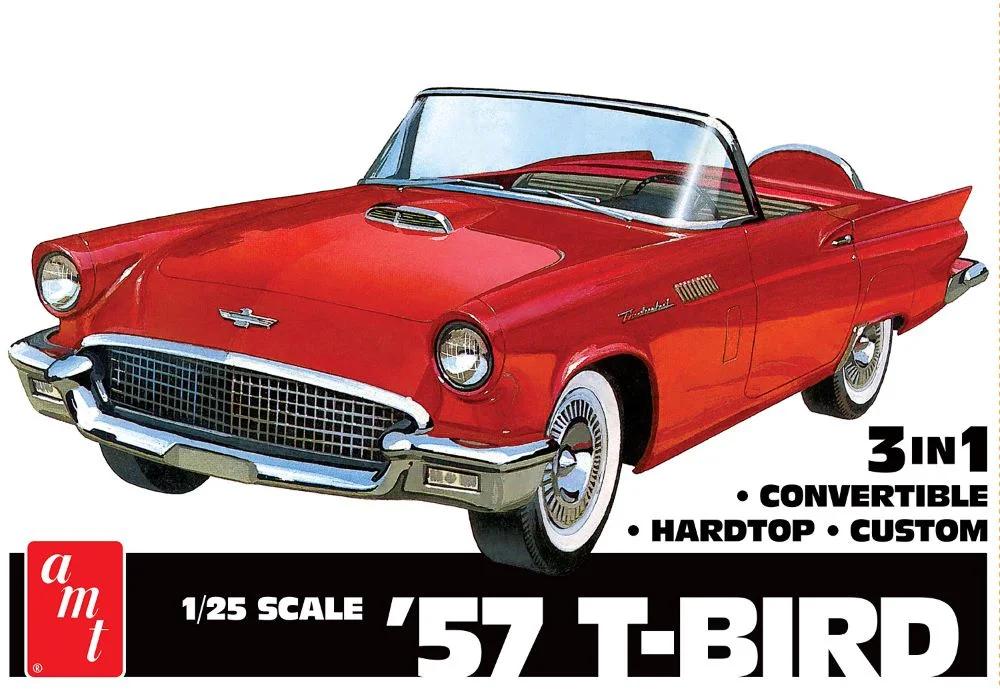 AMT 1/25 57 Ford Thunderbird Model Kit — box art