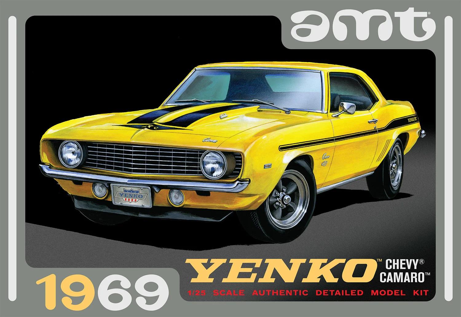 AMT 1/25 69 Chevy Camaroyenko Model Kit — box art