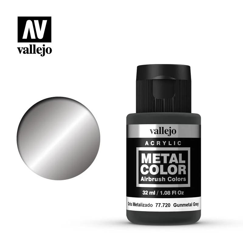 Vallejo Metallic Gunmetal Grey 6p