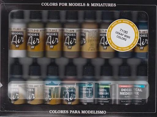 Vallejo Air Usaaf Ww2 C 16 Color Set — product photo