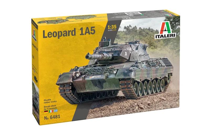 Italeri 1/35 Leopard 1a5 Model Kit — official product photo 2