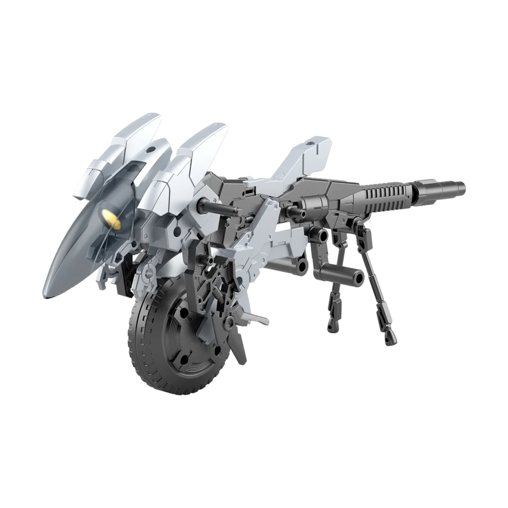 Bandai Extended Armament Vehicle Cannon Bike V Model Kit — official product photo 1