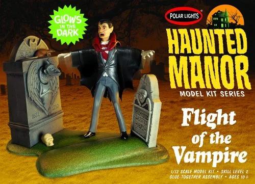 Polar Lights Haunted Manor Flight Vampire Model Kit — box art