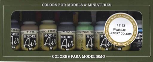 Vallejo Air RAF Ww2 Desert Colors Set — product photo