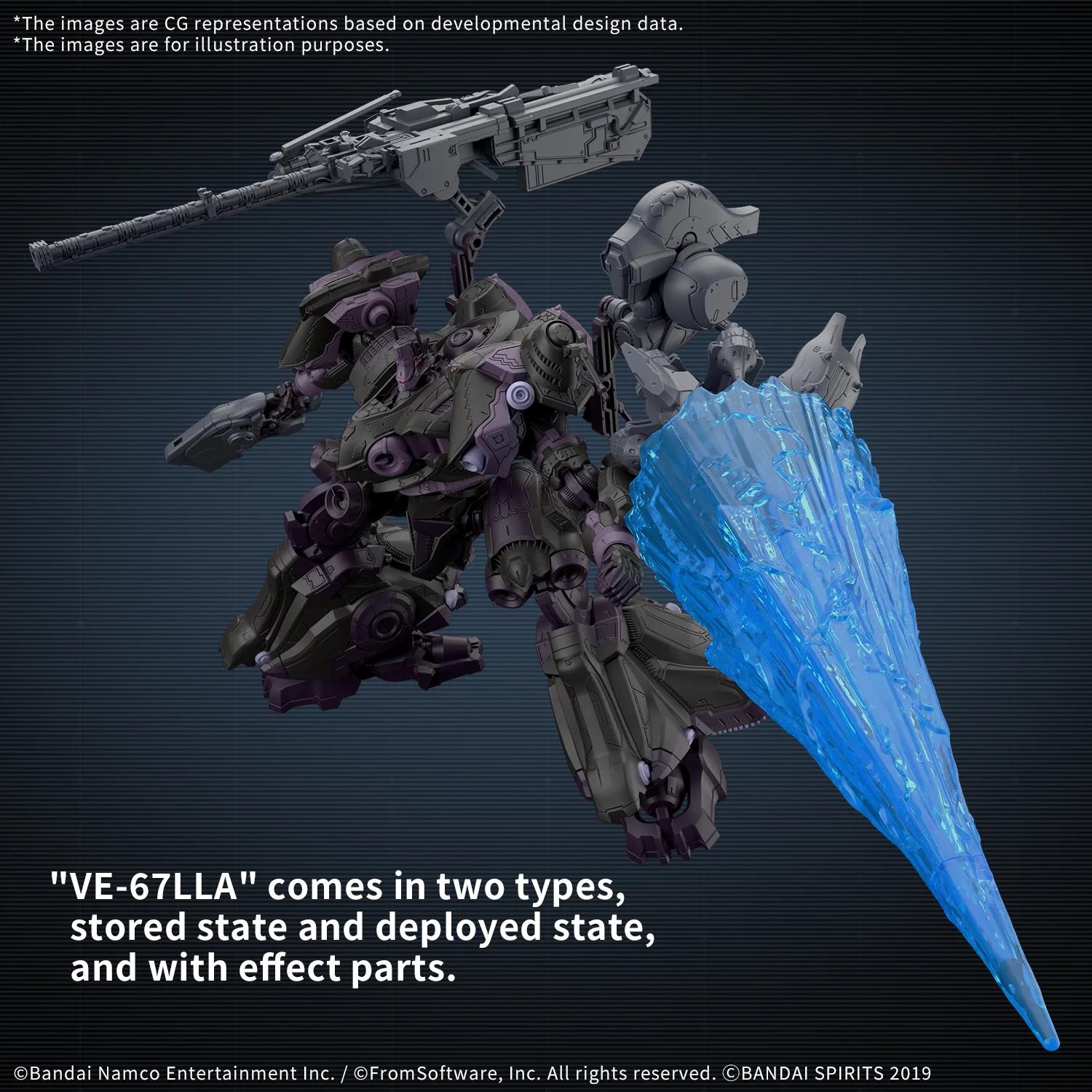 Bandai 1/144 30MM Armored Core Vi Fires Rubicon Model Kit — official product photo 3